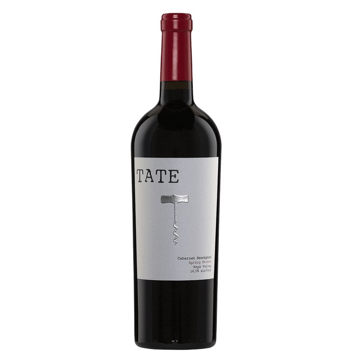 A bottle of Tate Cabernet Sauvignon, available at our Palm Springs wine store, Perry's.