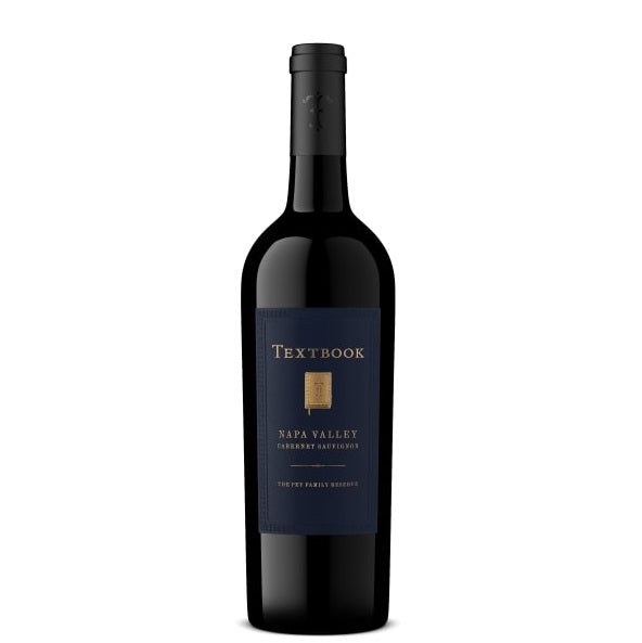 A bottle of Textbook Cabernet Sauvignon, available at our Palm Springs wine store, Perry's.