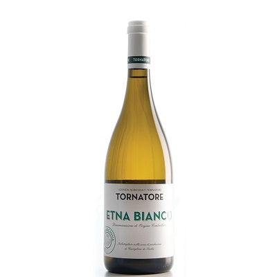 A bottle of Etna Bianco, available at our Palm Springs wine store, Perry's.