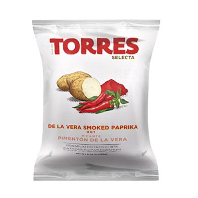 A pack Torres Paprika Chips, available at our Palm Springs liquor store, Perry's.