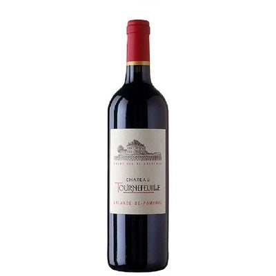 A bottle of lalande de Pomerol, available at our Palm Springs wine store, Perry's.