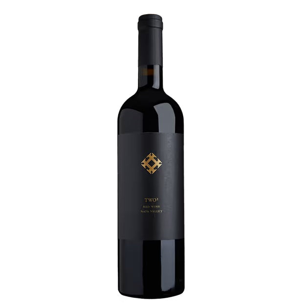 A bottle of Two Squared Cabernet blend, available at our Palm Springs wine store, Perry's.