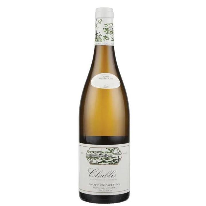 A half bottle of Vocoret Chablis, available at our Palm Springs wine store, Perry's.