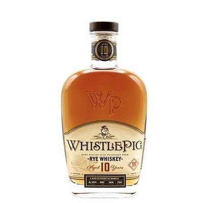 A bottle of Whistlepig 10 year rye, available at our Palm Springs liquor store, Perry's.