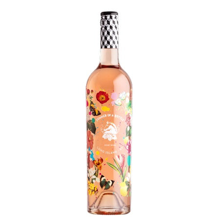 A bottle of Summer in a Bottle Rose, available at our Palm Springs wine store, Perry's.