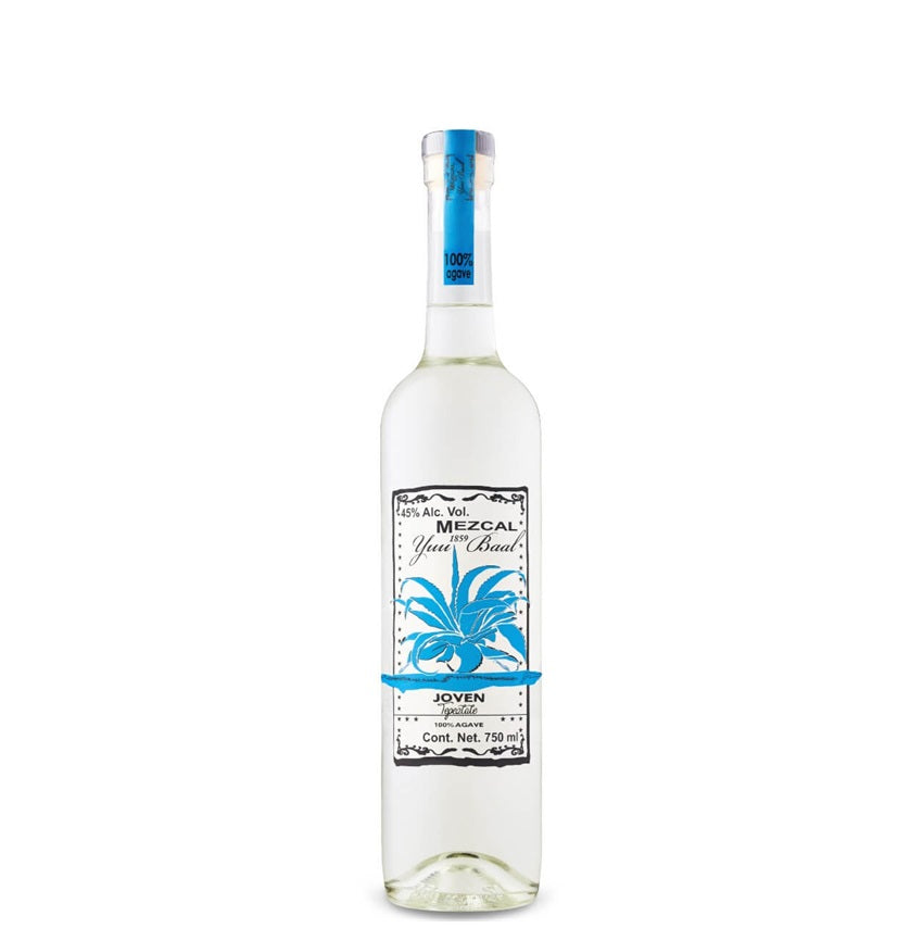 A bottle of Yuu Baal Tepeztate Mezcal, available at our Palm Springs liquor store, Perry's.