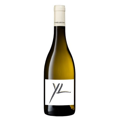 A bottle of Yves Leccia Vermentino, available at our Palm Springs wine store, Perry's.