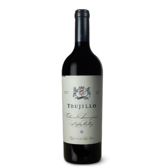 A bottle of Trujillo Cabernet Sauvignon, available at our Palm Springs wine store, Perry's.